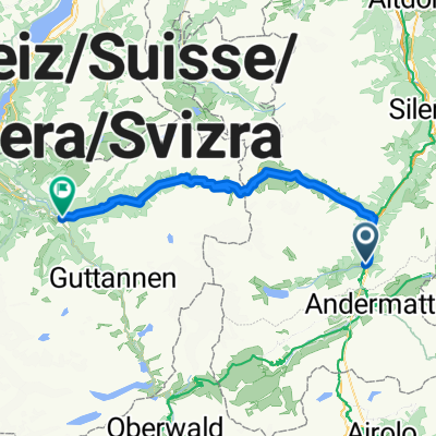From Göschenen to Innertkirchen