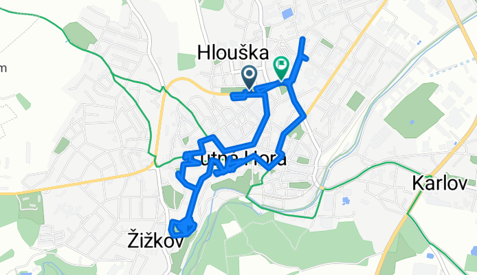 Lorecká, Kutná Hora až Jeneweinova, Kutná Hora