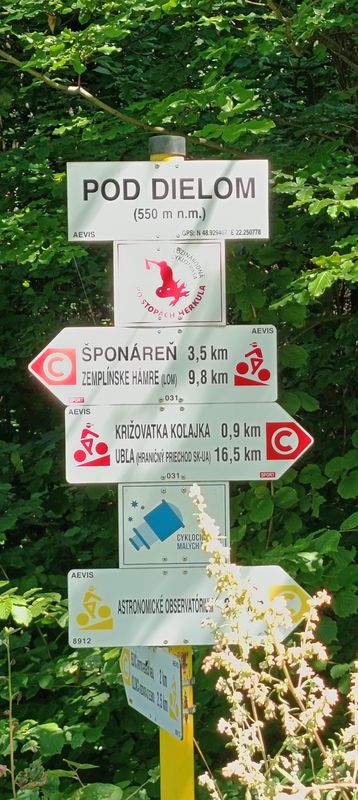 Stredne náročná trasa