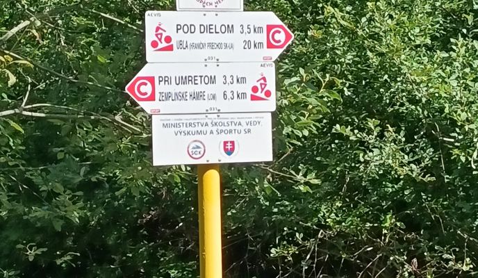 Foto 1 der Bikemap-Route "Stredne náročná trasa"