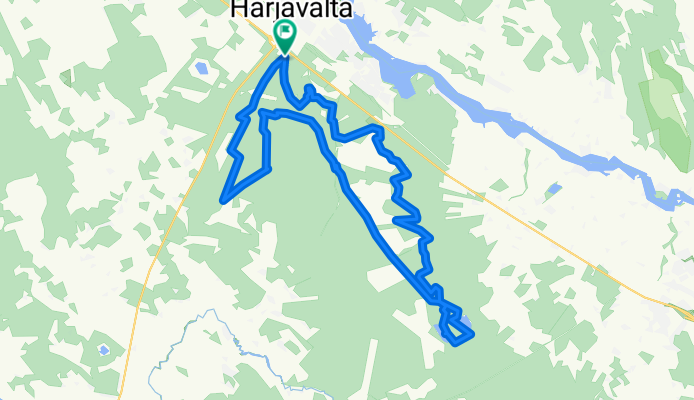 Hiittenharju - 27 km - easy round route