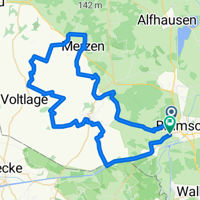 Sauerbruchstraße nach Bramsche(Hase) Hemke