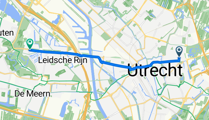 Bleyenburgstraat, Utrecht naar Pablo Picassostraat, Utrecht