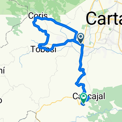 Vía 228, Cartago a Calle Palo Verde, El Guarco