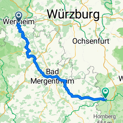 Von Wertheim bis Rothenburg ob der Tauber