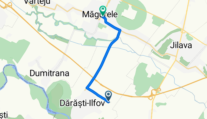 Str.Taberei to Strada Atomiștilor