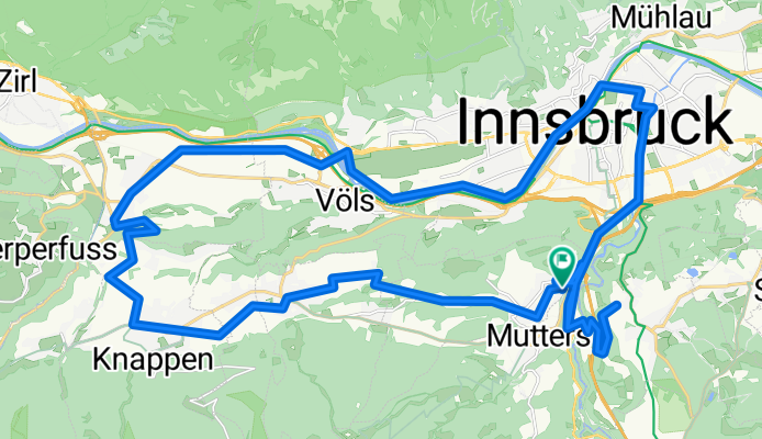 Weinweg, Natters nach Weinweg, Natters