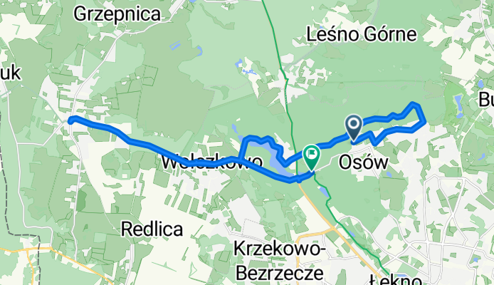 pod Urwiskiem, Szczecin do Miodowa, Szczecin