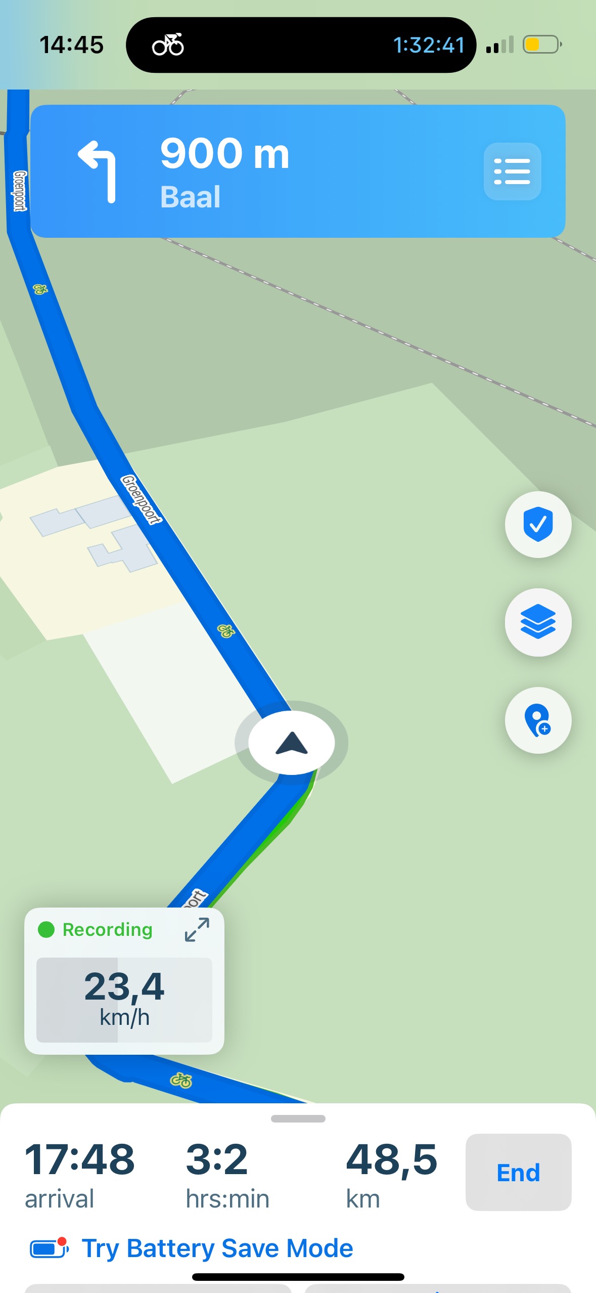 fietsroute for those who don’t skydive