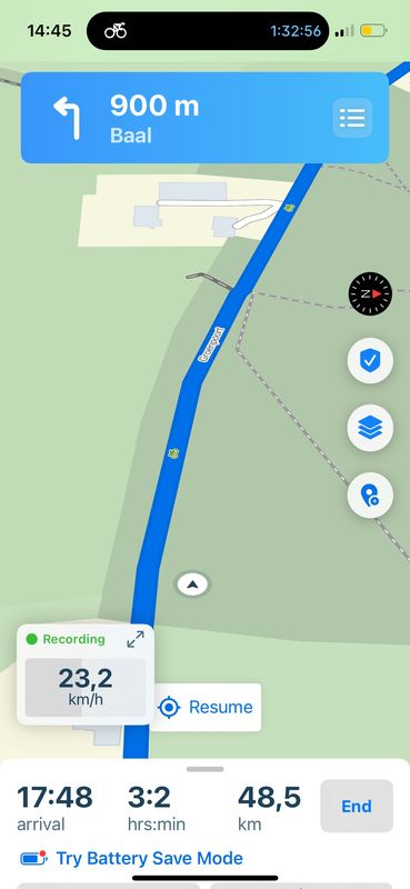 fietsroute for those who don’t skydive