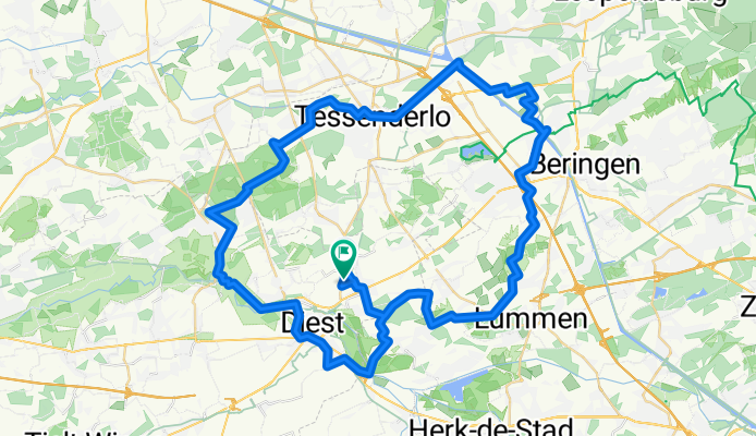 fietsroute for those who don’t skydive