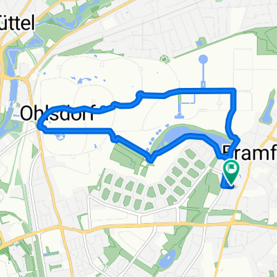 Route in Hamburg