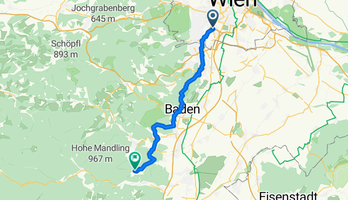 Hernstein 1100/47 Gravel Anninger Vöslauer Hütte