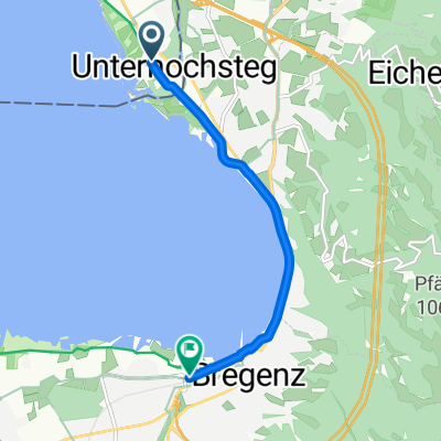 Felix-Wankel-Straße, Lindau (Bodensee) nach Min Weag, Bregenz