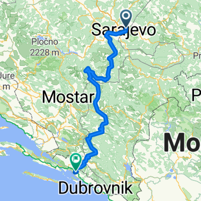 sarajevo - bjelašnica - boračko - slano