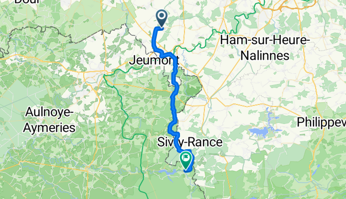 from Peissant to Eppe-Sauvage
