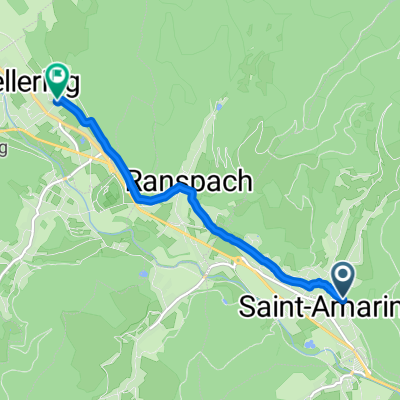 From Saint-Amarin to Fellering