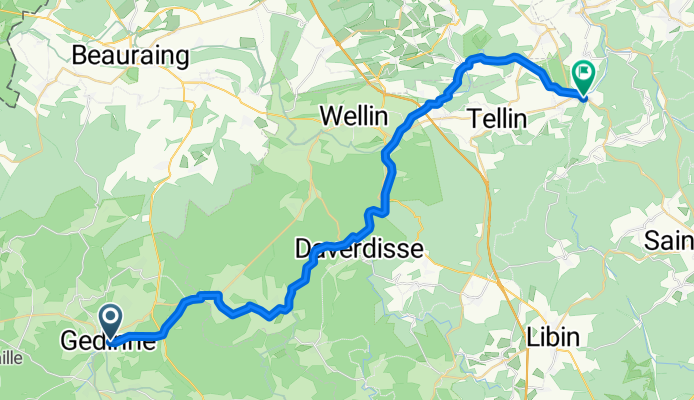 from Gedinne to Grupont