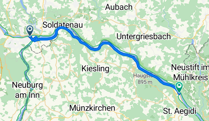 1. nap Passau to Engelhartszell