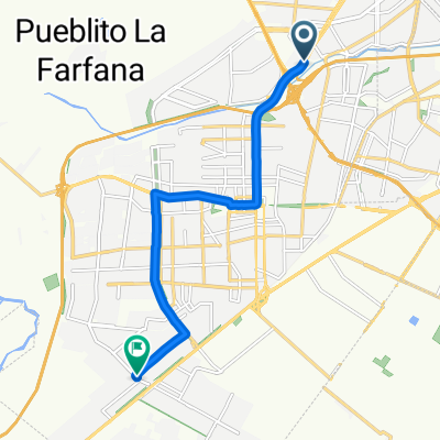 De Avenida Los Pajaritos a Capellán Florencio Infante