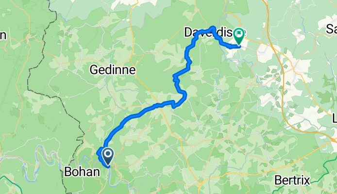 From Vresse-sur-Semois to Redu