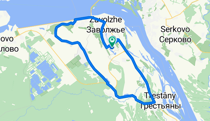 От Весенняя улица до Весенняя улица