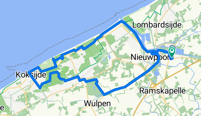 Brugsesteenweg naar Brugsesteenweg