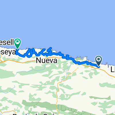 Asturias - Celorio, Llanes a Ribadesella