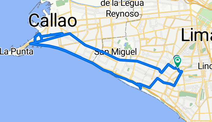 Jirón Huiracocha, Lima a Jirón Luís N. Sáenz, Lima