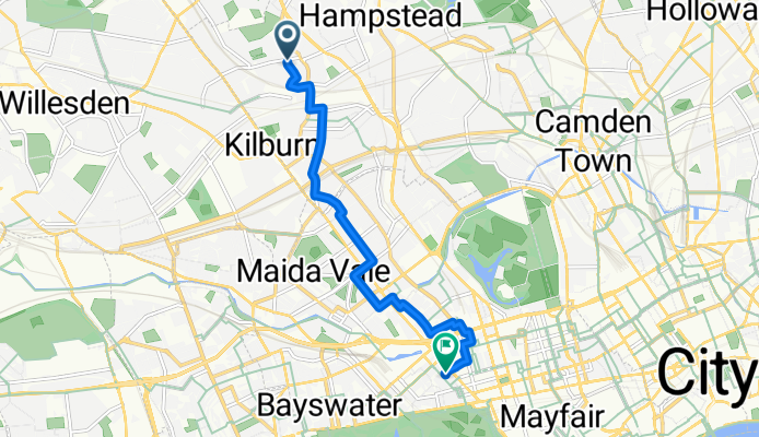 Hillfield Rd to Connaught - Basque Cheesecake