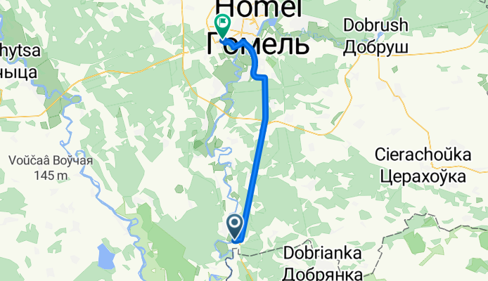 Шарпиловский до Речицкий проспект, Гомель