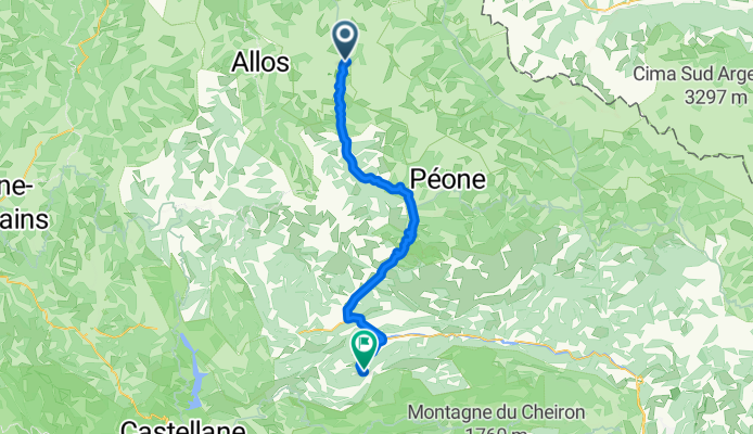 Barcelonnette - Puget-Théniers