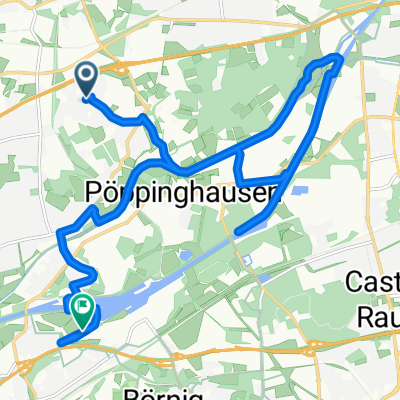 Niederstraße nach Blücherstraße 70a