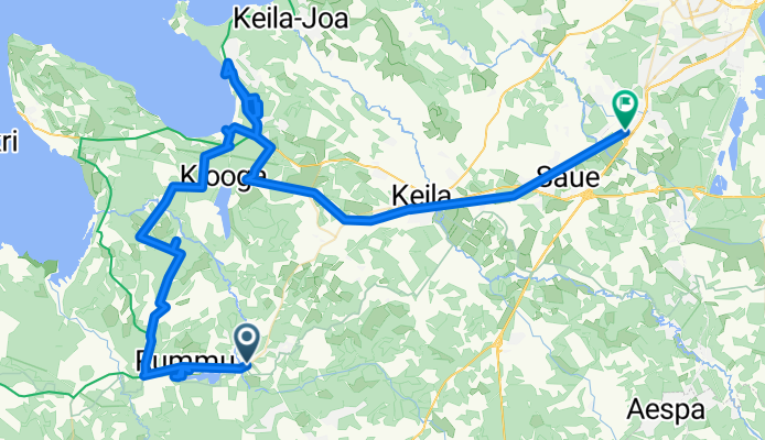 Keila-Haapsalu to Urda