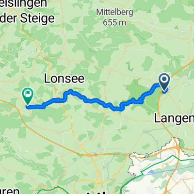 Von Nerenstetten im Lonetal nach Scharenstetten