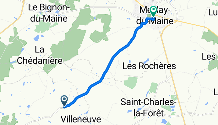 Le Haut Mortier to Rue Raoul du Bouchet