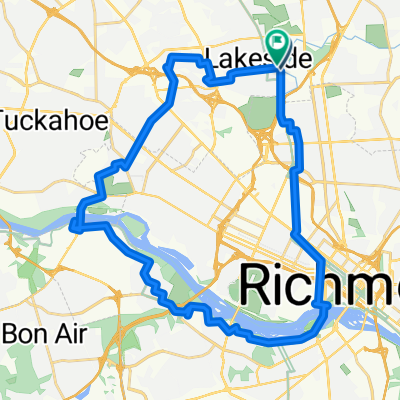 Bloomy to Or Hill to U of R to Bloomy