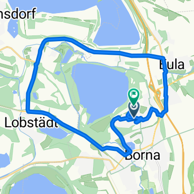 Borna (b. Leipzig) nach Sauerbruchstraße