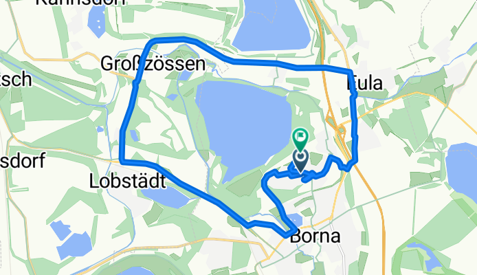 Borna (b. Leipzig) nach Sauerbruchstraße