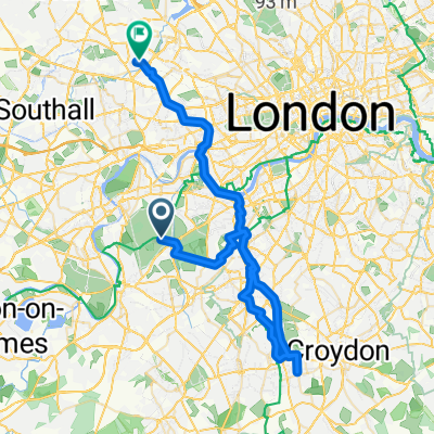 Capital Ring to Beresford Avenue