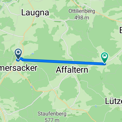 Eichenstraße nach Hirtenweg