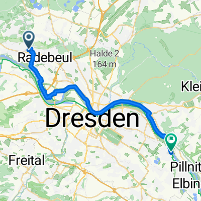 Von Radebeul bis Dresden