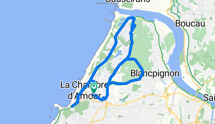 Impasse du Coût, Англет до Impasse du Coût, Англет