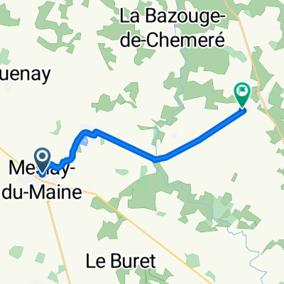 Rue de Laval Bis to La Transoulière