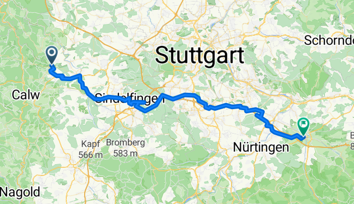 Mötzingen - Kirchheim Teck