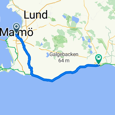 From Malmö Metropolitan Area to Ystad