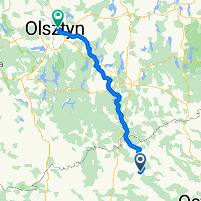 Olszewka, Jednorożec do Kętrzyńskiego, Olsztyn