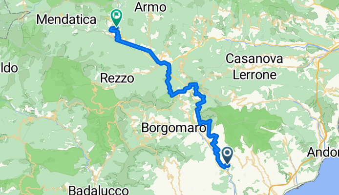 EV8 2-Pontedassio - Cosio di Arroscia