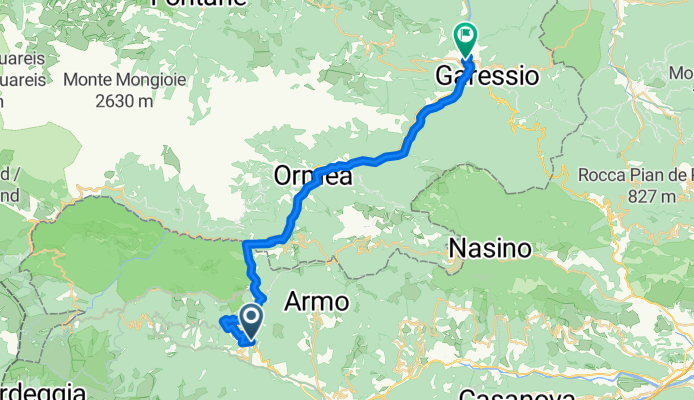 EV8 3-Cosio di Arroscia - Garessio