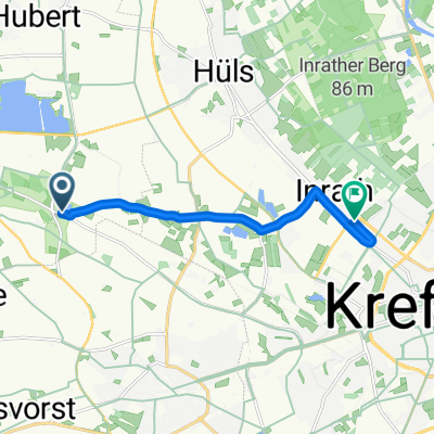 Unterweidener Straße nach Inrather Straße